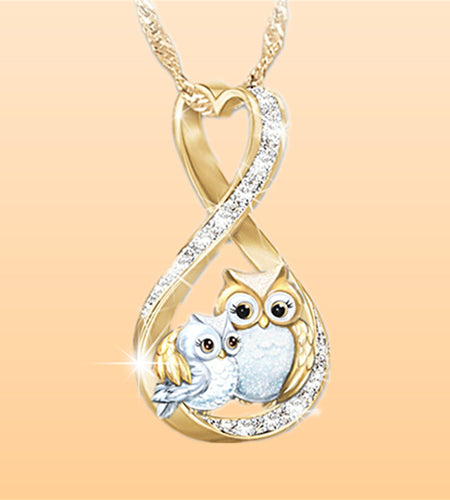 Infinity Ring Necklace